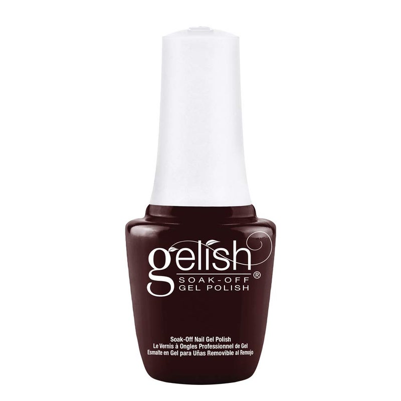 Gelish MINI Gel Nail Polish - 9mL TPO-Free Long-Lasting Soak Off, Vibrant Color, Professional Quality, High Shine, Chip-Resistant (Black Cherry Berry) - Image 1