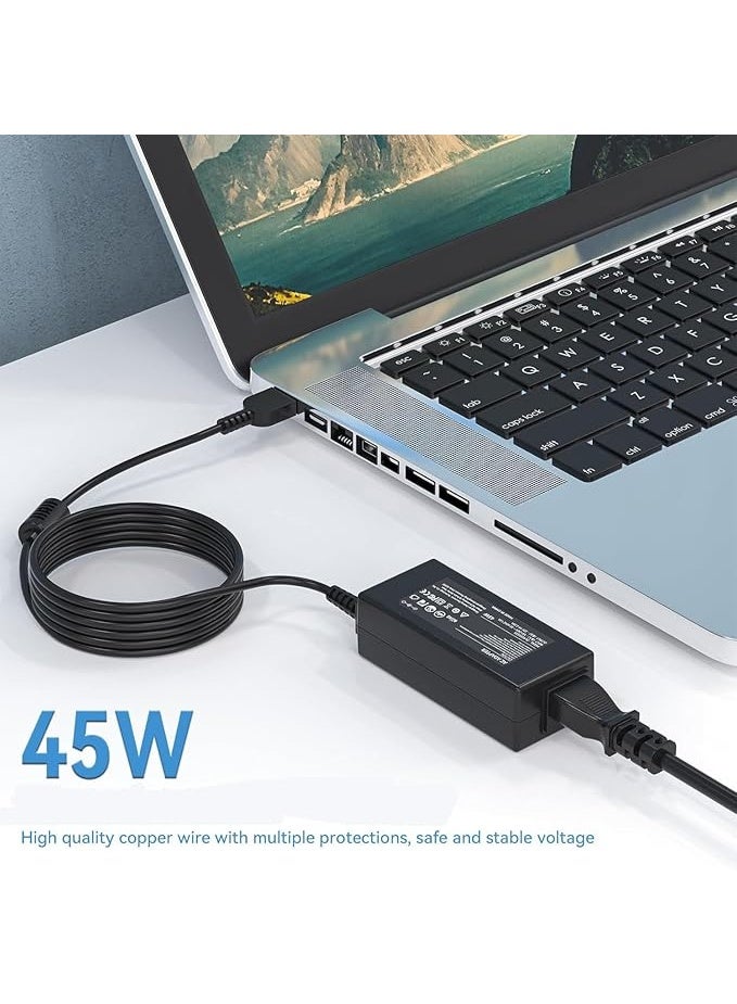 Terabyte 45W Laptop Charger AC Adapter for Lenovo Thinkpad E431 E440 E450 T430 T440 T450 X240 X250 G40 G50 G51;ADLX45NCC2A ADLX45NLC2A ADLX45NCC3A ADLX45NDC3A ADLX45NLC3A Power Supply Cord - Image 2