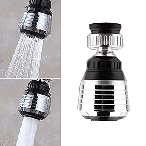 ONESWI 360 Rotate Swivel Water Saving Tap Aerator Diffuser Faucet Nozzle Filter Adapter 1Pcs - Image 1