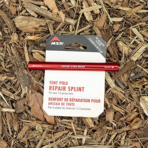 MSR Tent Pole Repair Splint, Red, Small - Image 3
