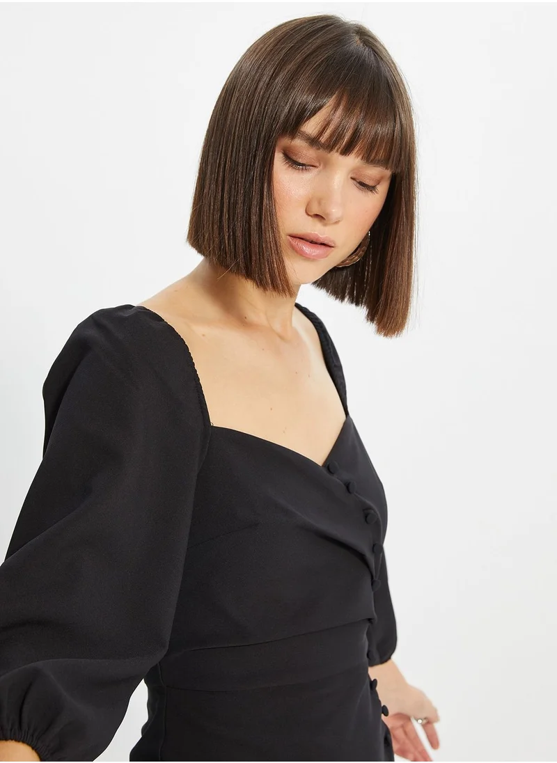 trendyol Balloon Sleeve Dress