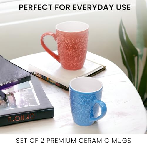 KITTENS Ceramic Coffee Mug Set of 2 – 330ml Multicolor Matte Finish | Handcrafted & Handpainted | Microwave & Dishwasher Safe | Food Grade | Ideal Gift for Tea, Coffee, Home & Office Use - Image 4