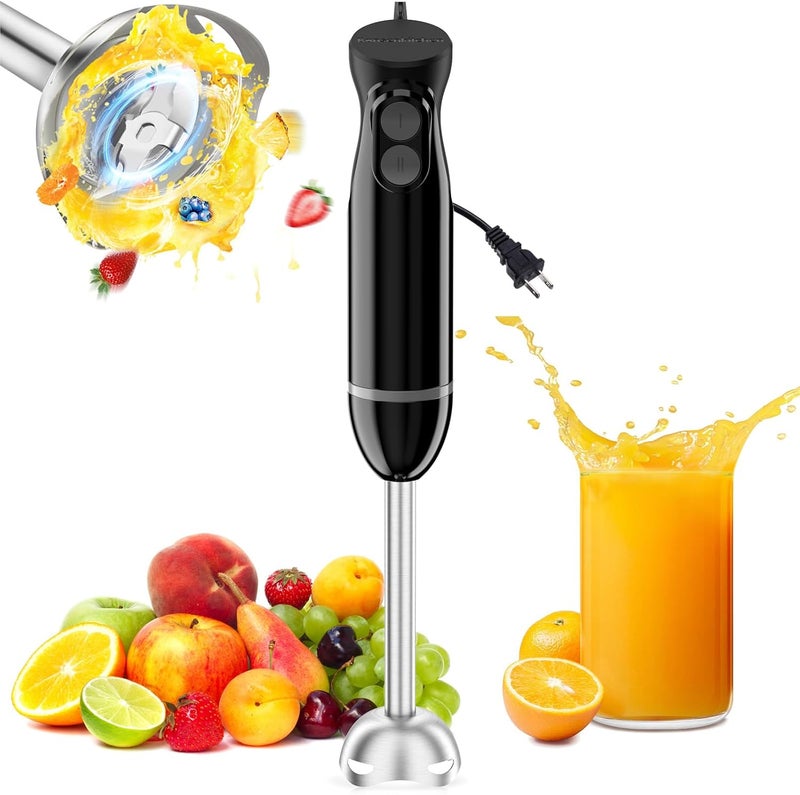 Bonsenkitchen خلاط يدوي كهربائي من بونس كيتشن مع 12 سرعة - Image 1