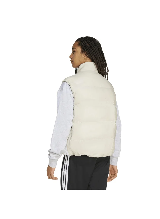 Adidas Beige Essentials Climawarm 3-Stripes Puffer Down Vest for Men | Best Price UAE