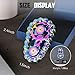 CHESLICR Fidget Spinner Toy for Adults Metal Figette Bike Chain Easter Basket Stuffer for Adult Men Pain Stim ADHD Teen Cool Gadgets Quiet Desk Offices Anxiety Relief Items Stress Tool Sensory Spiky Colorful - Image 4