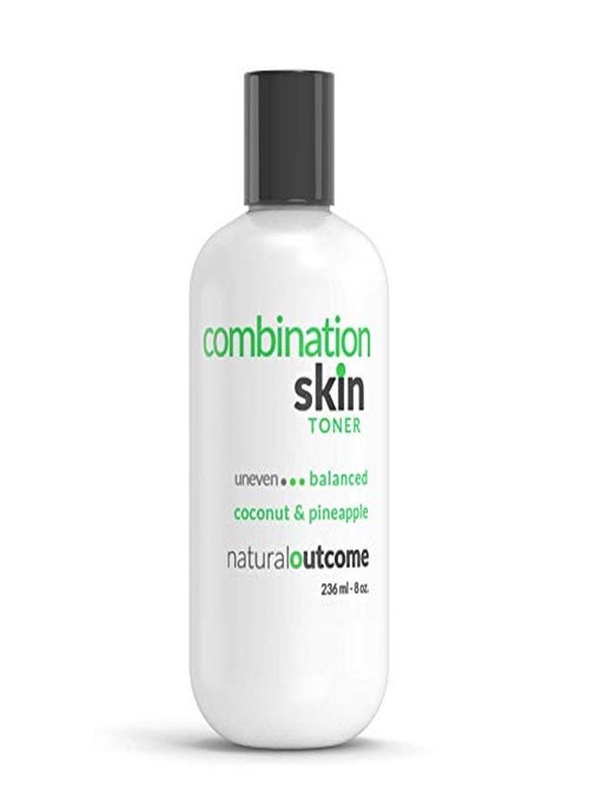 natural outcome N Balancing Face Toner Alcohol Free Witch Hazel Facial Astringent W/Hydrating Aloe Vera, Coconut & Pineapple By Skin Care 8 Oz  - Image 1
