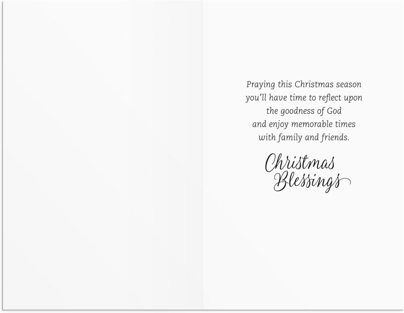 DaySpring Black and White Christmas Classics 60 Bulk Christmas Boxed Cards and Envelopes U1347 - Image 5