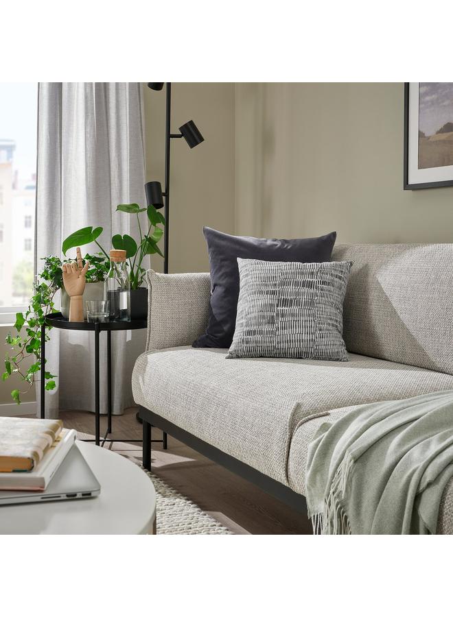 erorex Cushion, grey, 40x40 cm - Image 2