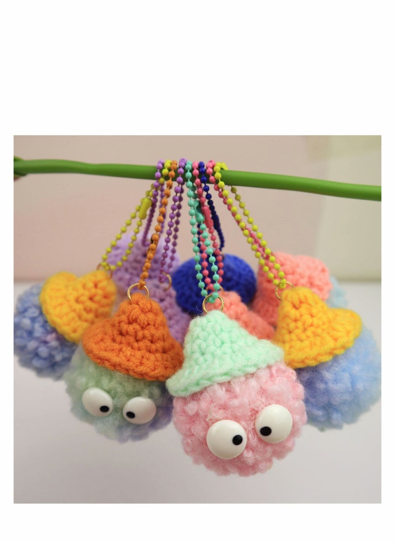 Excefore - Random Plush Shoe Decorations Charms, Cute Charms for croc Bracelets Wristband Colorful Beauty croc jibbed charms Bracelet Decorations Party Gifts for Girls Boys Adult and Kid - Image 1