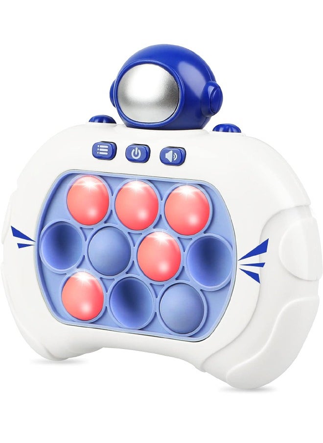 POP Pop Fidget Games for Kids, Decompression Breakthrough Puzzle Game Machine, Push Bubble Pop Puzzle Game, Quick Push Game Console, Push Button Toy for Kids Girl Boy Birthday Gift (Astronaut)  - Image 1