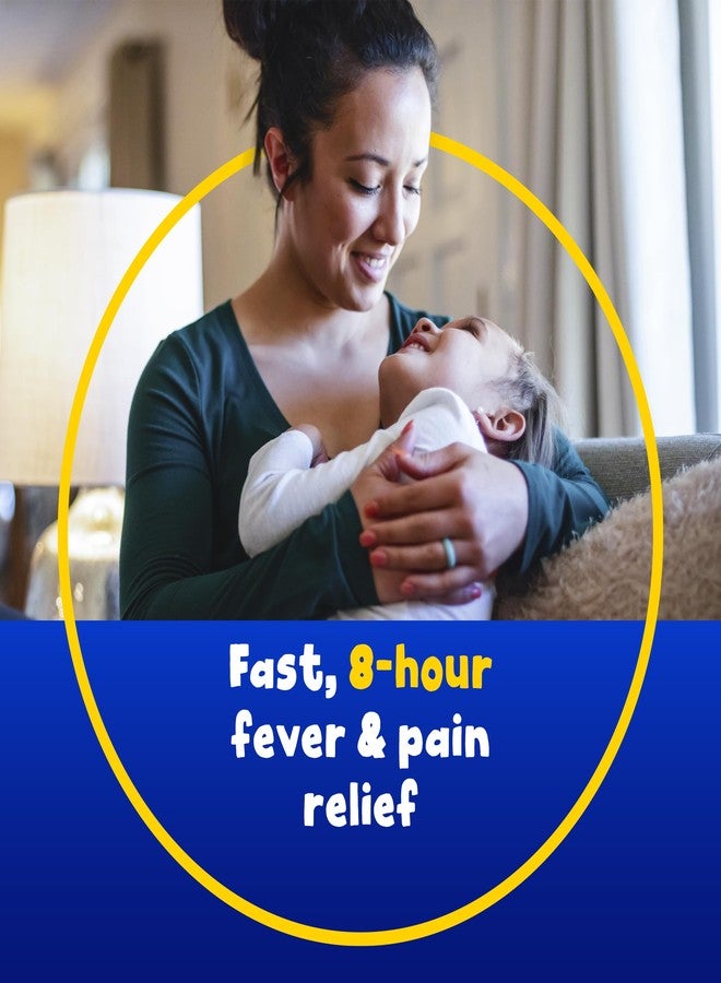 Children's Advil Pain Reliever and Fever Reducer, Dye Free and Sugar Free Ibuprofen Oral Suspension, Berry Flavored - 4 Fl Oz - Image 3