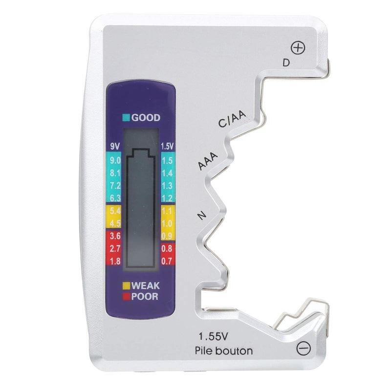 Digital Battery Tester 1.5V 9V Capacity Checker For Lithium Power Measurement - Image 2