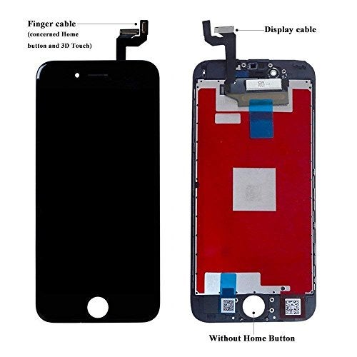 QTlier iPhone 6s Screen Replacement 4.7" Black,LCD Display & Touch Screen Digitizer with 3D Touch Full Assembly Set for iPhone 6s 4.7 inch with Repair Tool kit - Image 2