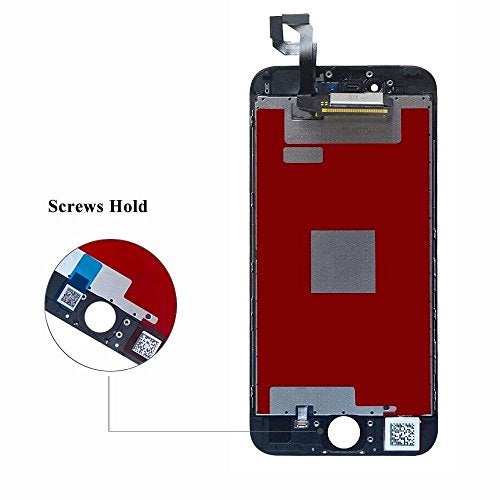 QTlier iPhone 6s Screen Replacement 4.7" Black,LCD Display & Touch Screen Digitizer with 3D Touch Full Assembly Set for iPhone 6s 4.7 inch with Repair Tool kit - Image 4