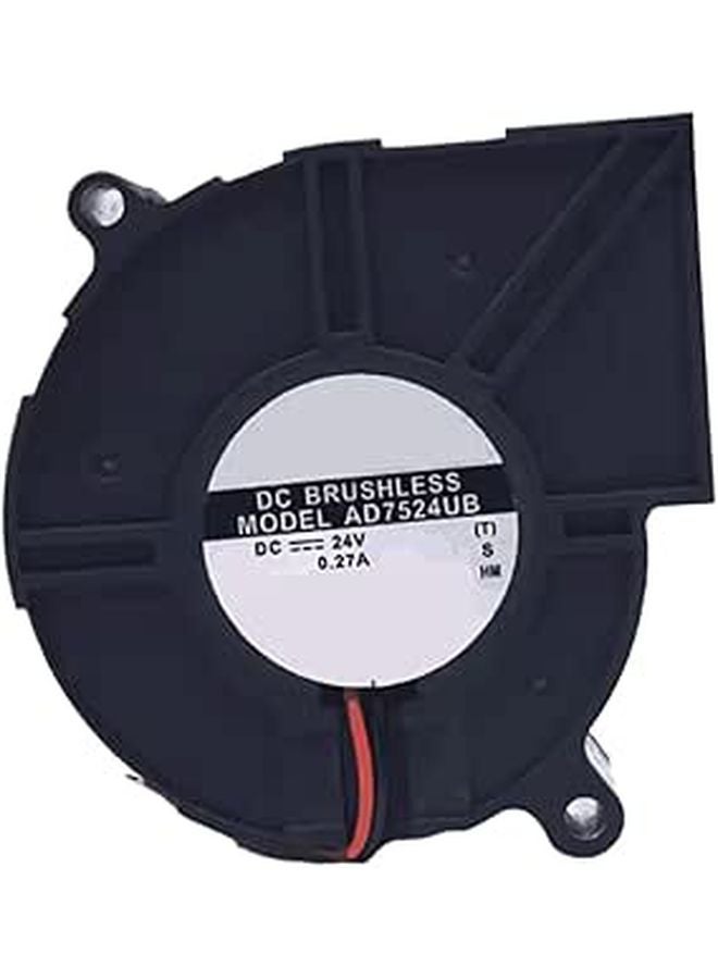 75x75x30mm 24V DC Axial Cooling Fan 7524UB Model For Computer Case Cabinet - Image 1