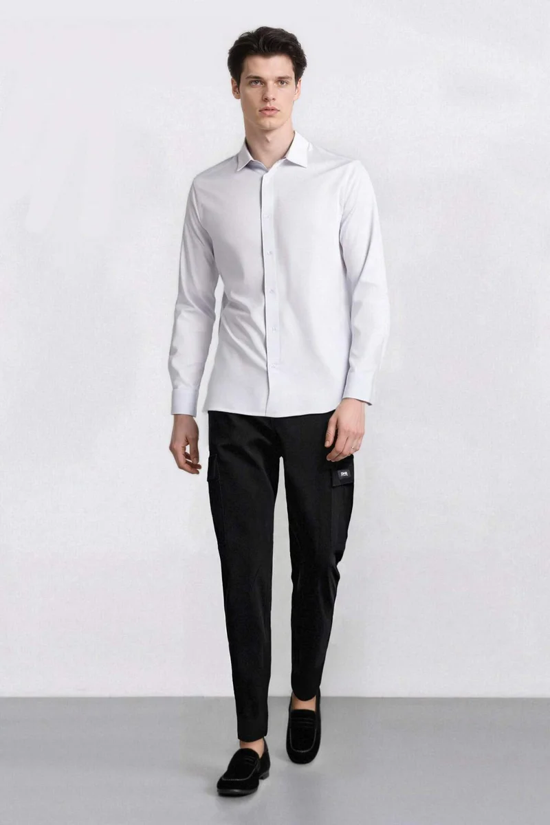 ديفاكتو Relax Fit Straight Leg Cargo Pants