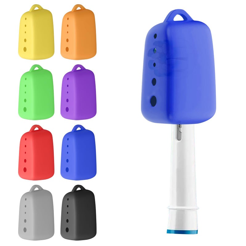 Lapfoon 8 Pack Silicone Toothbrush Covers Tooth Brush Cover Cap for Electric  Manual Toothbrushes Toothbrush Travel Essentials