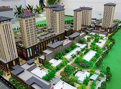 NW BAENRCY 32pcs 0.79-6.30inch Mixed Model Trees Accessories Model Train Scenery Architecture Trees Model Scenery with No Stands(All Green) - Image 4