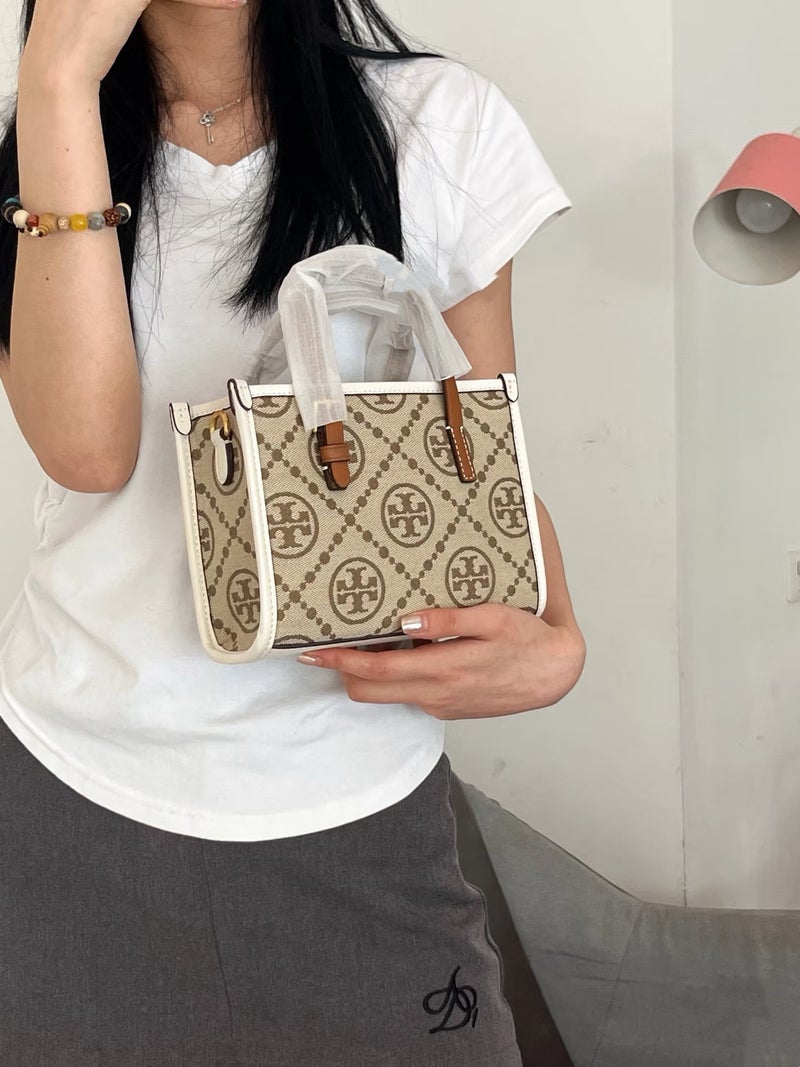 Tb Home Mini Tote Fashion All-Match Crossbody Handbag - Image 3