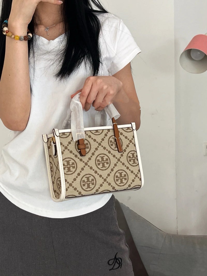 Tb Home Mini Tote Fashion All-Match Crossbody Handbag - Image 2