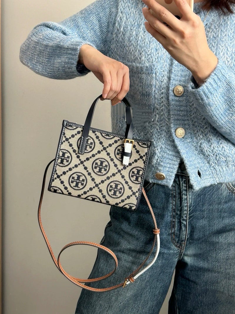 Tb Home Mini Tote Fashion All-Match Crossbody Handbag - Image 5