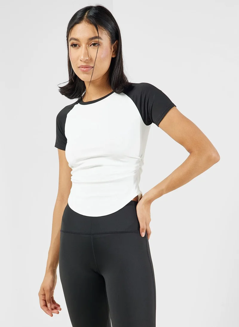 FRWD Athletic Raglan T-Shirt & Flared Pants Set