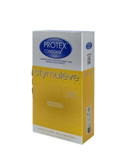 Protex  Stymuleve Textured Surface Condoms 12 per pack