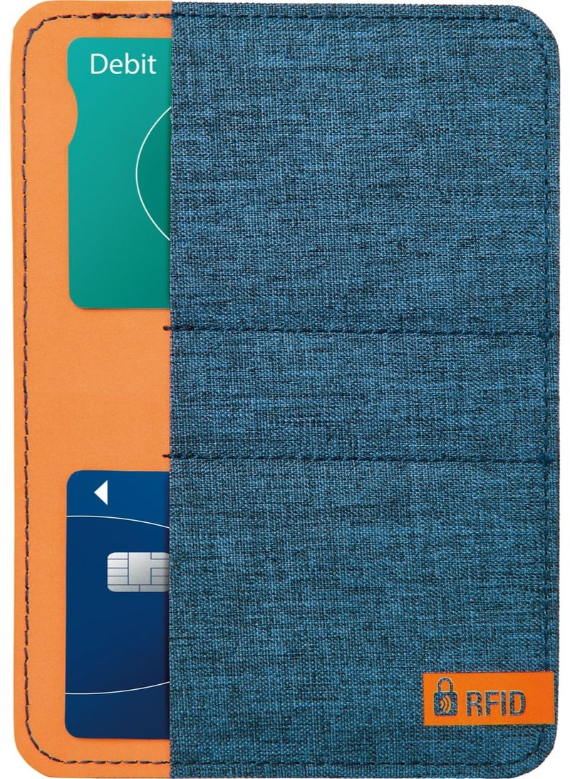 Go TRAVEL GO RFID Passport Slip GO676.101 Blue RFID Blocking Passport Holder Travel Document Wallet - Image 4