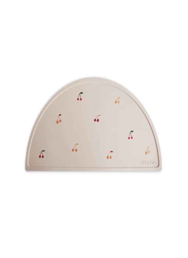 mushie Silicone Baby Place Mat - Cherries