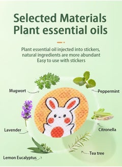QiaoKai Mosquito Repellent  Stickers，Natural Essential Oil Insect Repellent Patches  - Image 4