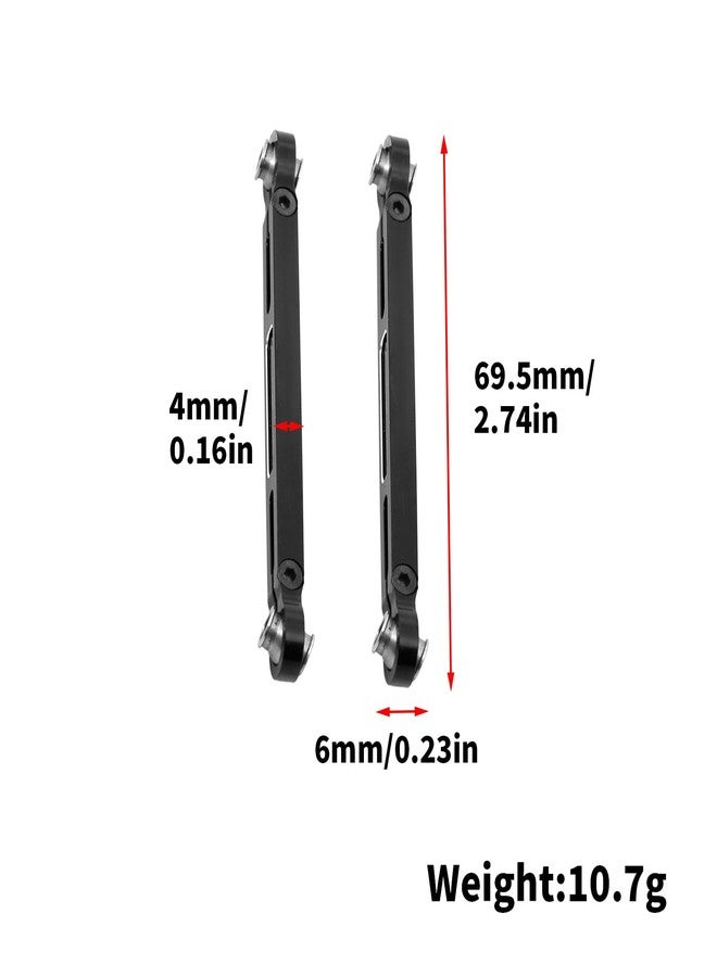 XBERSTAR RC Steering Rod for Traxxas Mini Maxx Adjustable Alloy Steering Servo Link Rod Accessory - Image 5