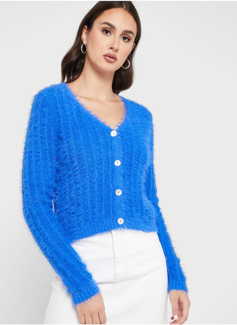 VERO MODA - Button Detail Knitted Cardigan - Image 1