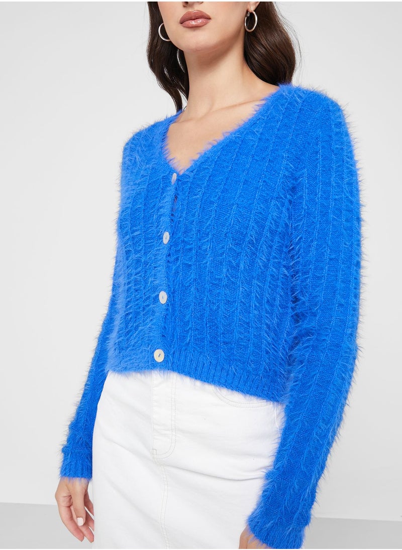 VERO MODA - Button Detail Knitted Cardigan - Image 1