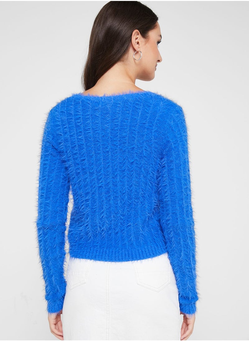VERO MODA - Button Detail Knitted Cardigan - Image 1