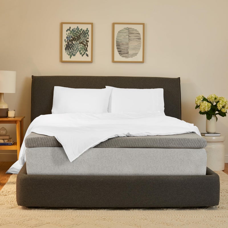 Casper Casper Sleep Comfy Mattress Topper 3inch QueenGray 