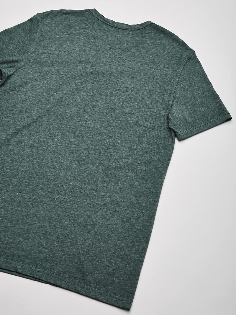 Lucky Brand mens Venice Burnout Notch Neck Tee T Shirt, June Bug, Large US - Image 5