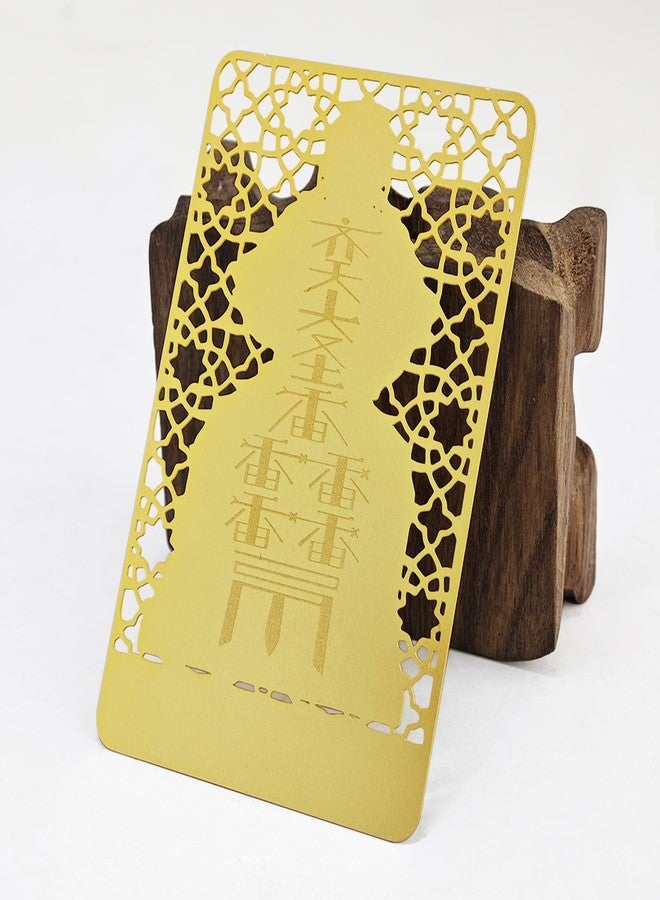 Fengshuibringluck Feng Shui Sun Wu Kong Longevity & Good Health Gold Amulet Card - Image 4