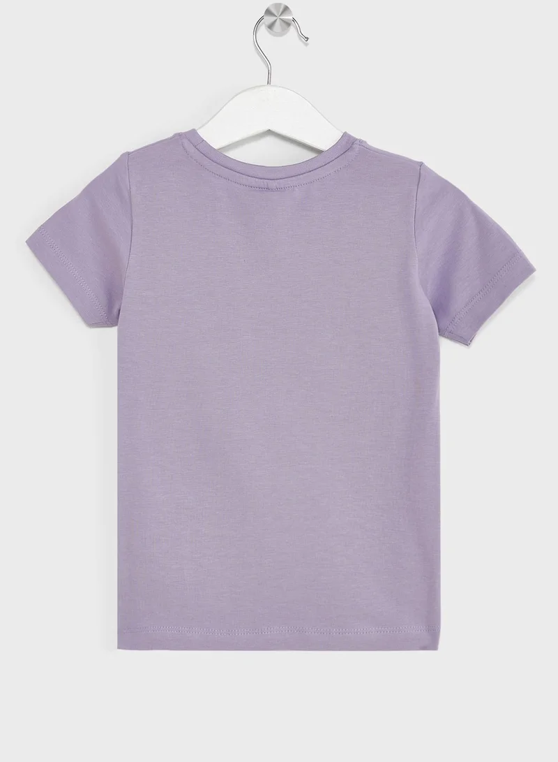 NAME IT Kids Music Vibes Crew Neck T-Shirt