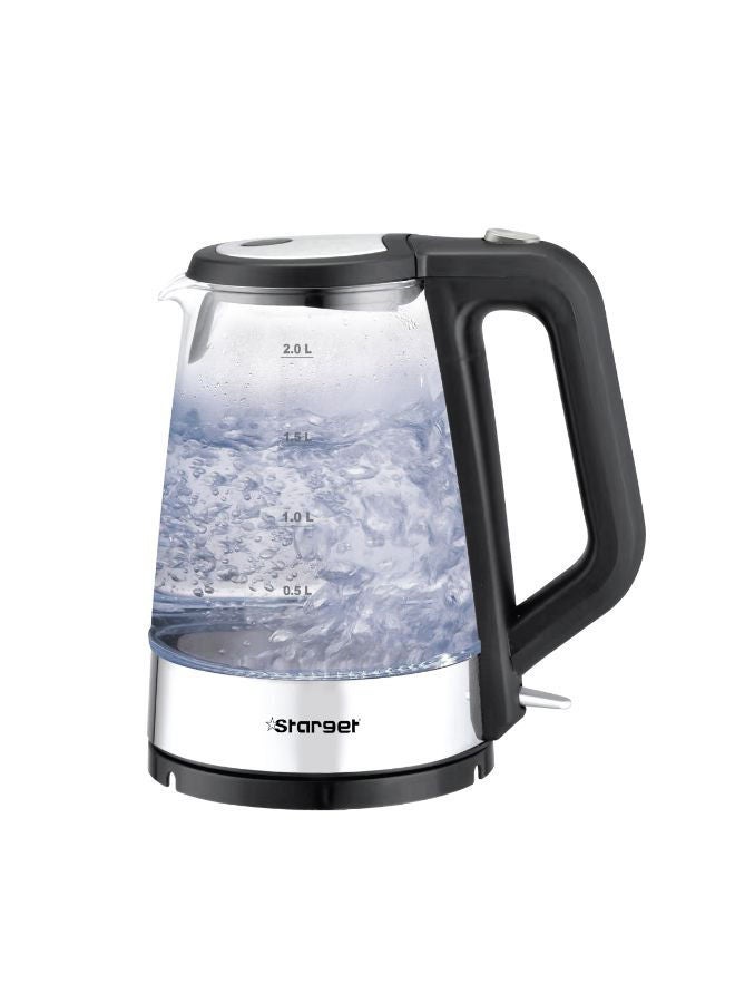 Starget Pride Pyrex Kettle - 2 L - 2200W