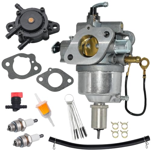 JDLLONG Carburetor 15003-7034 AM130924 Carb for Kawasaki FH531V for TORO 74405 74405FR 74801 for John Deere LT180 Lawn Tractor Carb 15003-7037 Kit with Fuel Pump - Image 1