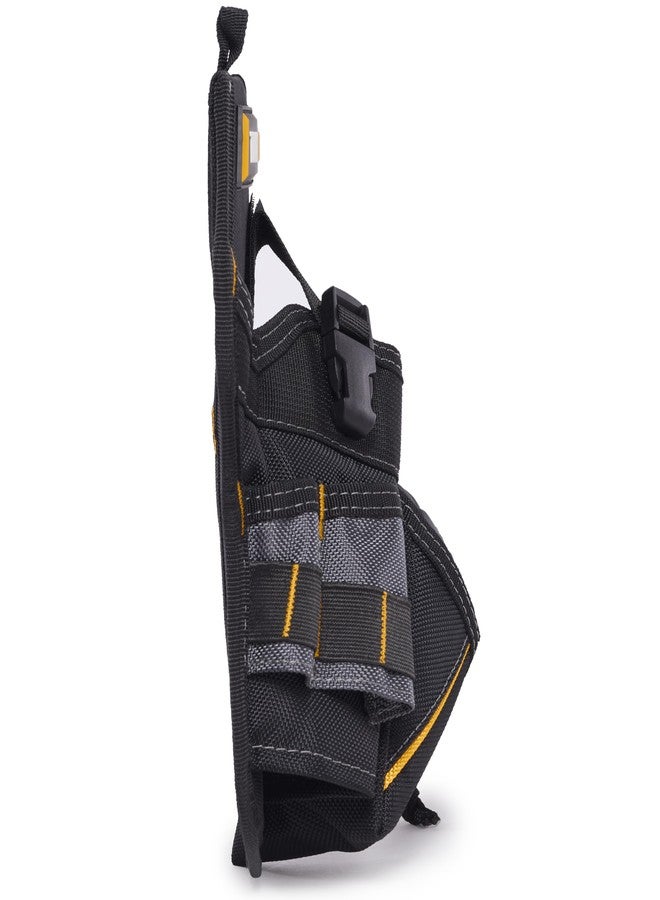 ToughBuilt - Drill Holster, Heavy-Duty Tool Holster with ClipTech Hub, Adjustable Safety Strap, Bit Pockets, and Rugged 1680D Reinforced Construction for Secure Drill Storage on The Jobsite - Image 5