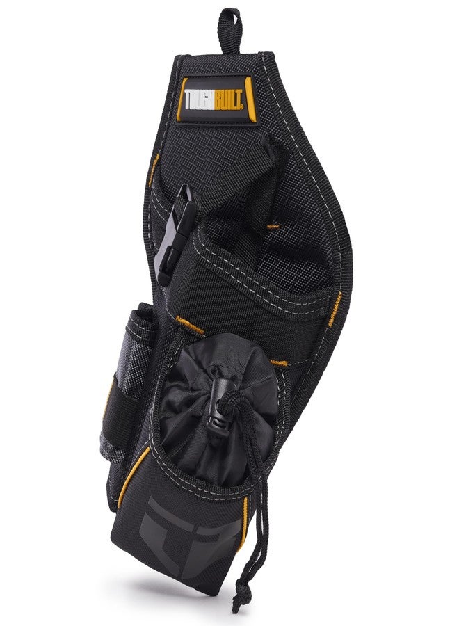 ToughBuilt - Drill Holster, Heavy-Duty Tool Holster with ClipTech Hub, Adjustable Safety Strap, Bit Pockets, and Rugged 1680D Reinforced Construction for Secure Drill Storage on The Jobsite - Image 1