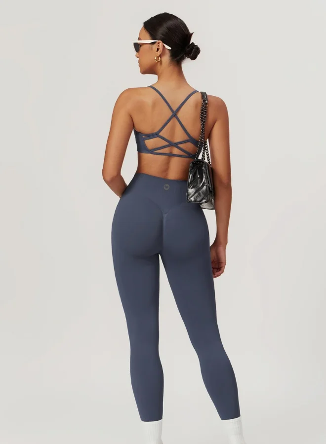 KAWN.YOGA Womens High Waist Contour Workout sport Leggings Yoga Pants Tummy Control Running Pants