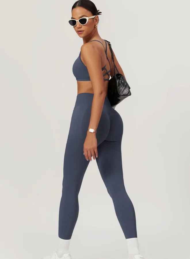 KAWN.YOGA Womens High Waist Contour Workout sport Leggings Yoga Pants Tummy Control Running Pants