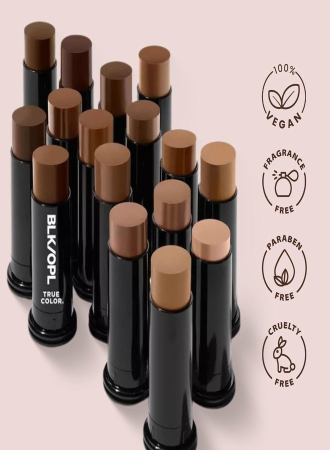 Black Opal BLK/OPL Skin Perfecting Foundation Stick, True Color - SPF 15 Buildable & Blendable Face Foundation Makeup with Matte Finish - Full Coverage, Color Correcting & Sculpting - Hypoallergenic, Nutmeg - Image 3