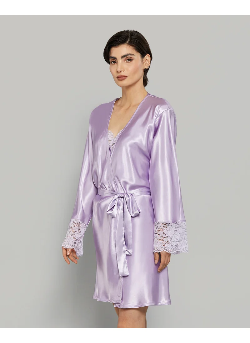 لا سينزا La Senza Pink Sexy Sleep Robe