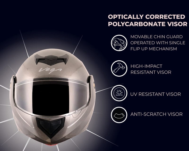 Vega Crux Dx Anthracite Helmet-L - Image 3