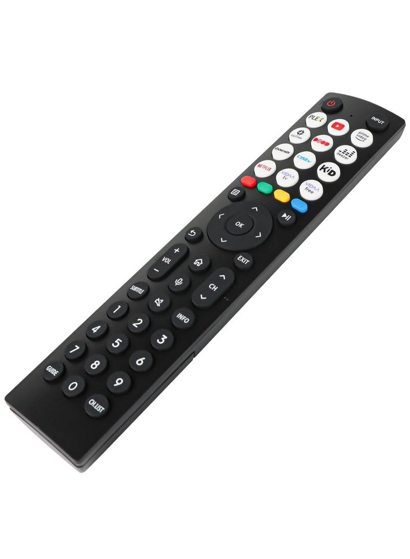 PopZa Universal IR Remote Control for TV – Smart TV Remote Replacement for 40A4KV, 32A4KV, 43A4KV – No Setup Required | 12 Quick Access Shortcut Buttons | Strong Infrared Signal | Plug & Play TV Controller for Easy Navigation - Image 4