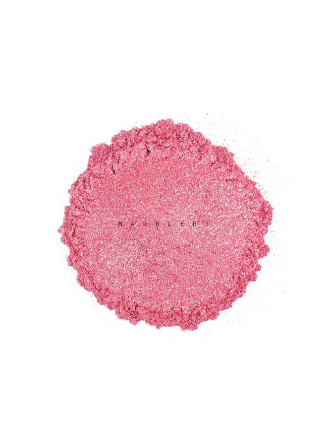 MARBLERS Chunky Mica Powder [Ballerina Pink Pearl] 0.11Oz (3G) Highly Pigmented Nontoxic Vegan Crueltyfree Lip Gloss Eyeshadow Body Butter Nail Polish Nail Art Party Body Face Makeup  - Image 2