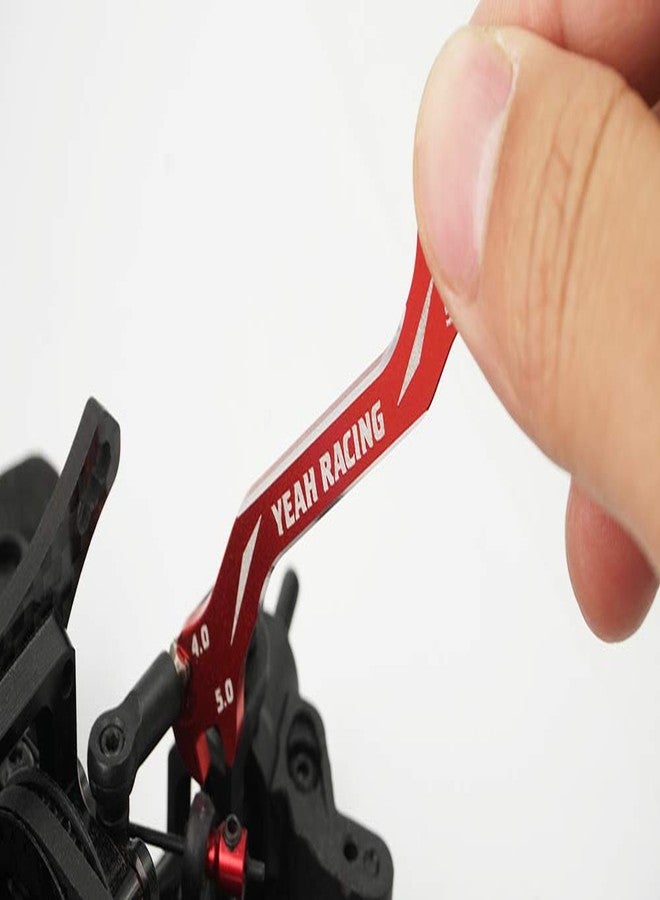 Yeah Racing Aluminum 7075 Turnbuckle Wrench 3mm 4mm 5mm 5.5mm Red / Yeah Racing / YT-0197RD - Image 2